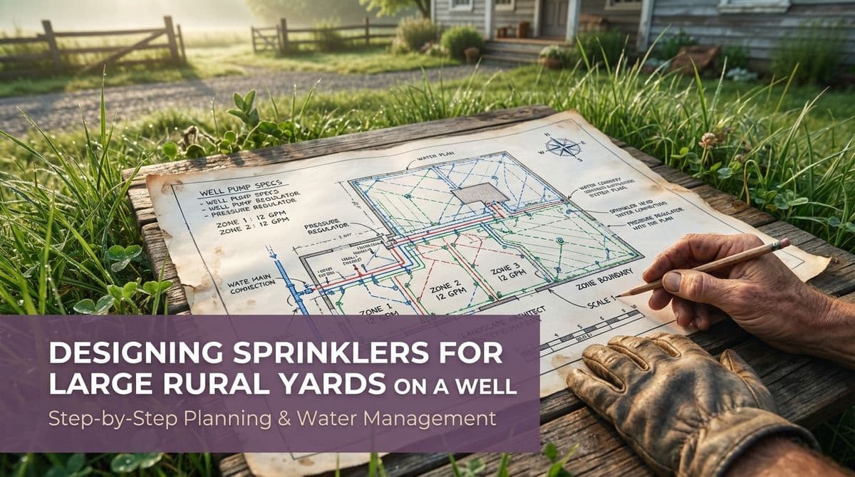 Blog post Designing Sprinklers for Large Rural Yards on a Well image