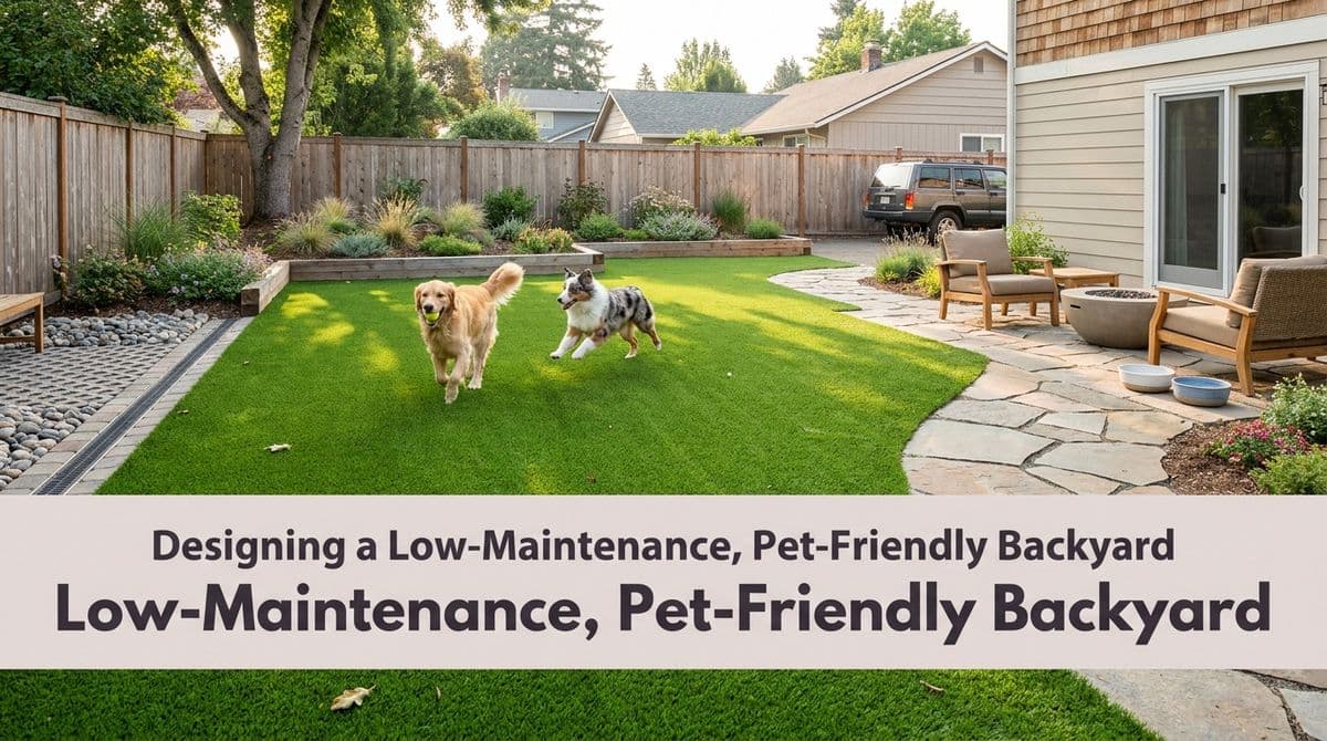 Featured post - Designing a Low‑Maintenance, Pet‑Friendly Backyard
